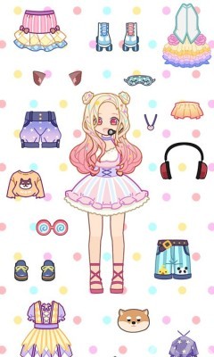 《装扮爱豆》游戏截图3 《装扮爱豆》游戏截图3