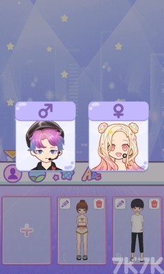 《装扮爱豆》游戏截图2 《装扮爱豆》游戏截图2