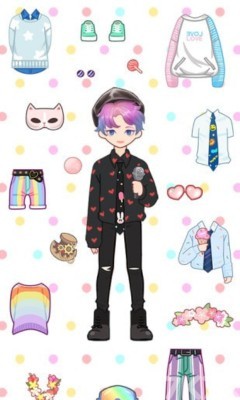 《装扮爱豆》游戏截图4 《装扮爱豆》游戏截图4