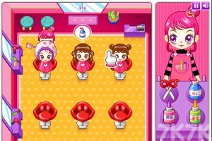 《阿sue理发店H5》游戏截图3 《阿sue理发店H5》游戏截图3