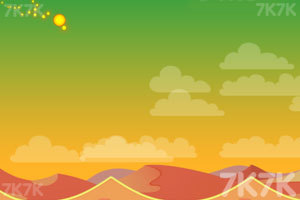 《飞跃沙丘的小球》游戏截图1 《飞跃沙丘的小球》游戏截图1