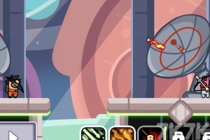 《太空人弓箭对决》游戏截图3 《太空人弓箭对决》游戏截图3