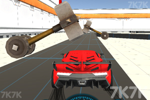 《障碍赛车特技》游戏截图1