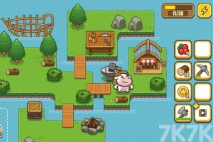 《奶牛岛屿》游戏截图1 《奶牛岛屿》游戏截图1