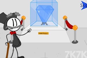 《火柴人钻石大盗》游戏截图1 《火柴人钻石大盗》游戏截图1