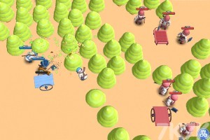 《丛林大战》游戏截图2 《丛林大战》游戏截图2