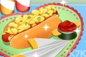 《制作芝士热狗》游戏截图1
