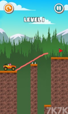 《画线搭桥》游戏截图1 《画线搭桥》游戏截图1