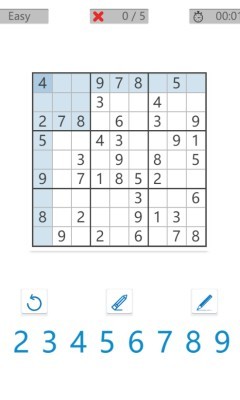 《数独九宫格》游戏截图1 《数独九宫格》游戏截图1