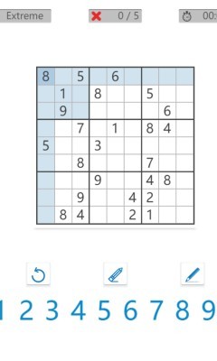 《数独九宫格》游戏截图4 《数独九宫格》游戏截图4