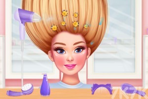 《校园新发型》游戏截图3 《校园新发型》游戏截图3