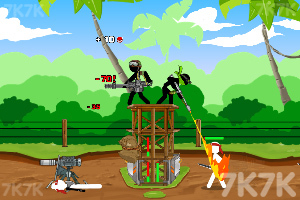 《黑白火柴人大战无敌版》游戏截图3 《黑白火柴人大战无敌版》游戏截图3