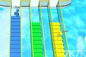 《橡皮人搭桥王者》游戏截图3 《橡皮人搭桥王者》游戏截图3