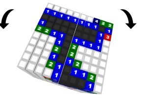 《3D扫雷魔方》游戏截图2 《3D扫雷魔方》游戏截图2