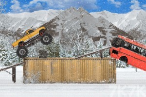 《冬季越野赛2》游戏截图1