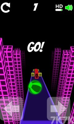 《滚动的小球》游戏截图1 《滚动的小球》游戏截图1