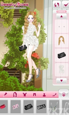 《时尚碎花裙》游戏截图2 《时尚碎花裙》游戏截图2