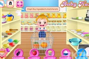 《小宝贝吃午餐》游戏截图1