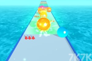 《彩球2048》游戏截图1