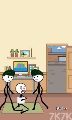 《火柴人吃鸡日记》游戏截图1 《火柴人吃鸡日记》游戏截图1