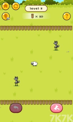 《保护小羊》游戏截图1 《保护小羊》游戏截图1