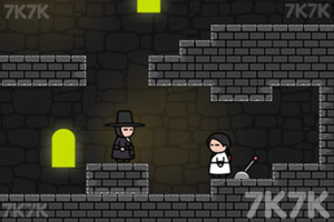 《黑白双煞大冒险》游戏截图1 《黑白双煞大冒险》游戏截图1