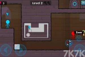 《红蓝火柴人冒险》游戏截图2 《红蓝火柴人冒险》游戏截图2