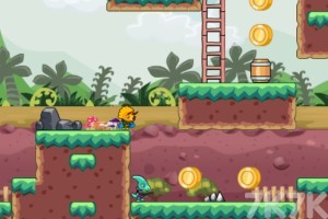 《恐龙兄弟冒险》游戏截图1 《恐龙兄弟冒险》游戏截图1