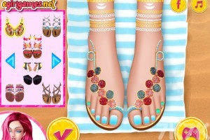 《设计我的美脚》游戏截图2
