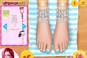 《设计我的美脚》游戏截图1