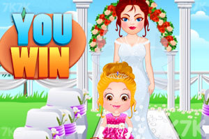 《可爱宝贝花童体验》游戏截图3