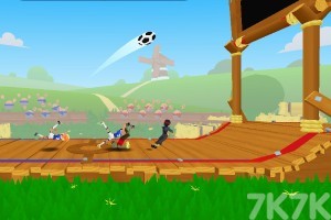 《双人足球》游戏截图1 《双人足球》游戏截图1