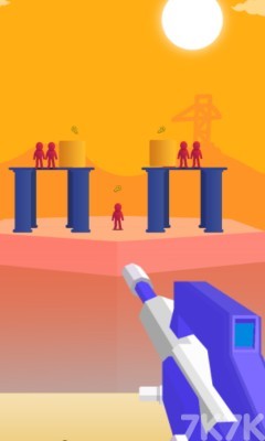 《狙击小红人无敌版》游戏截图2 《狙击小红人无敌版》游戏截图2