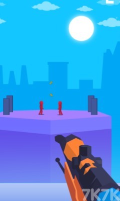 《狙击小红人无敌版》游戏截图1 《狙击小红人无敌版》游戏截图1