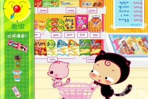 《小黑花花逛超市H5》游戏截图2 《小黑花花逛超市H5》游戏截图2