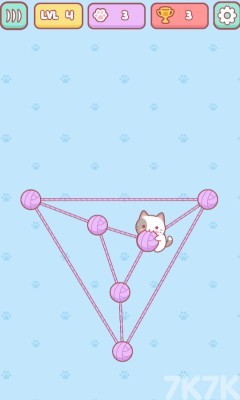 《猫咪毛线团》游戏截图4 《猫咪毛线团》游戏截图4