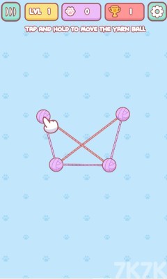 《猫咪毛线团》游戏截图1 《猫咪毛线团》游戏截图1