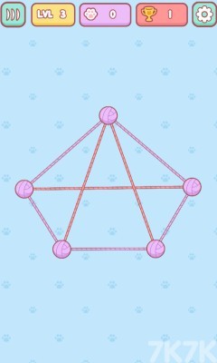 《猫咪毛线团》游戏截图3 《猫咪毛线团》游戏截图3