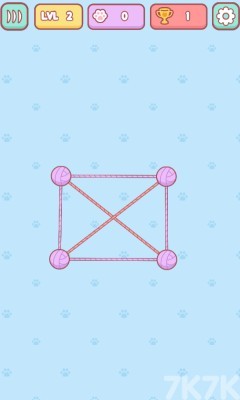 《猫咪毛线团》游戏截图2 《猫咪毛线团》游戏截图2