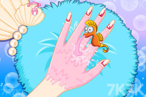 《人鱼公主美甲小铺》游戏截图3 《人鱼公主美甲小铺》游戏截图3