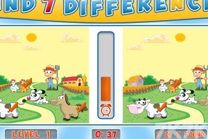 《找出七处不同》游戏截图2 《找出七处不同》游戏截图2