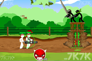 《黑白火柴人大战》游戏截图4 《黑白火柴人大战》游戏截图4