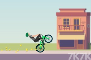 《炫技自行车大赛》游戏截图1 《炫技自行车大赛》游戏截图1
