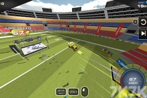 《汽车坡道飞跃》游戏截图2