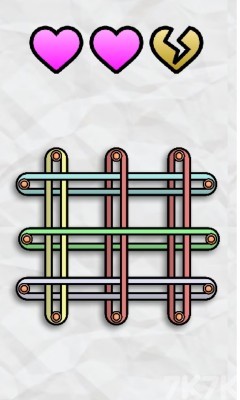 《缠绕的橡皮筋》游戏截图3 《缠绕的橡皮筋》游戏截图3
