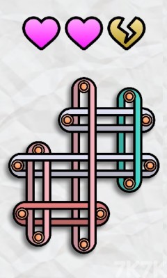 《缠绕的橡皮筋》游戏截图1 《缠绕的橡皮筋》游戏截图1