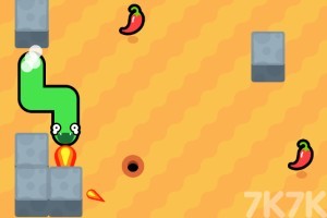 《贪吃的水果蛇》游戏截图3 《贪吃的水果蛇》游戏截图3