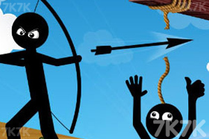 《火柴人弓箭手》游戏截图1 《火柴人弓箭手》游戏截图1