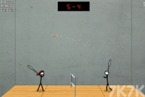 《火柴人打羽毛球2H5》游戏截图4 《火柴人打羽毛球2H5》游戏截图4