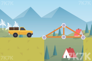 《建造桥梁》游戏截图1 《建造桥梁》游戏截图1